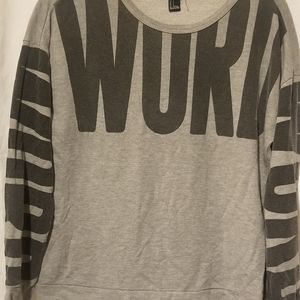Forever 21 "WORD" Sweatshirt (Small)